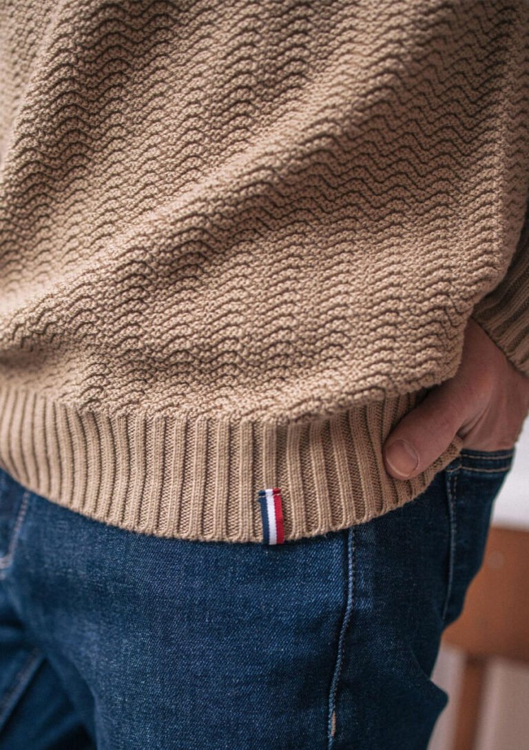Montlimart - PULL PLANETE BEIGE
