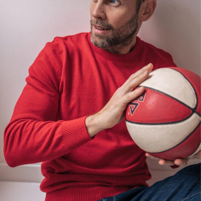 Montlimart - PULL VARIATION ROUGE