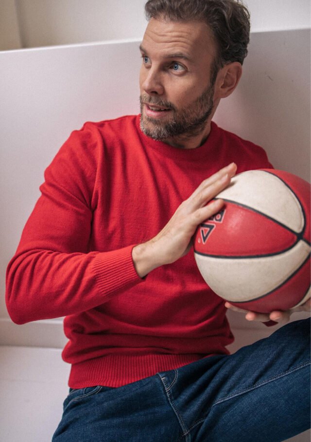 Montlimart - PULL VARIATION ROUGE