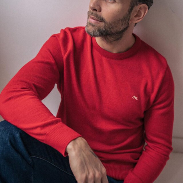 Montlimart - PULL VARIATION ROUGE