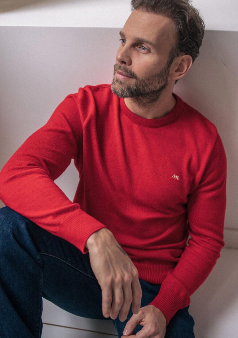 Montlimart - PULL VARIATION ROUGE