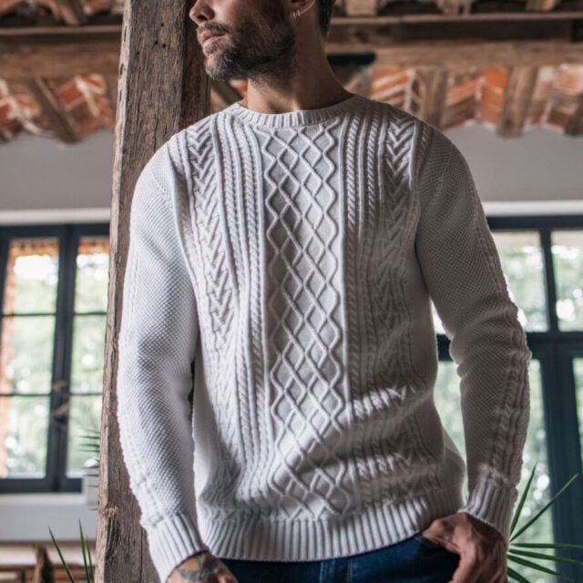 Montlimart - PULL VERITABLE ECRU