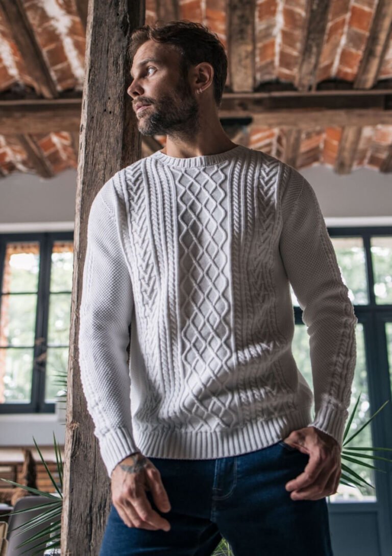 Montlimart - PULL VERITABLE ECRU