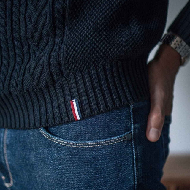 Montlimart - PULL VERITABLE NOIR