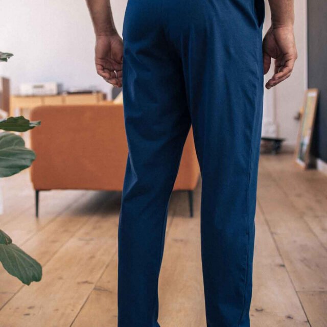 Montlimart - PYJAMA TRANQUILLE MARINE/VERT