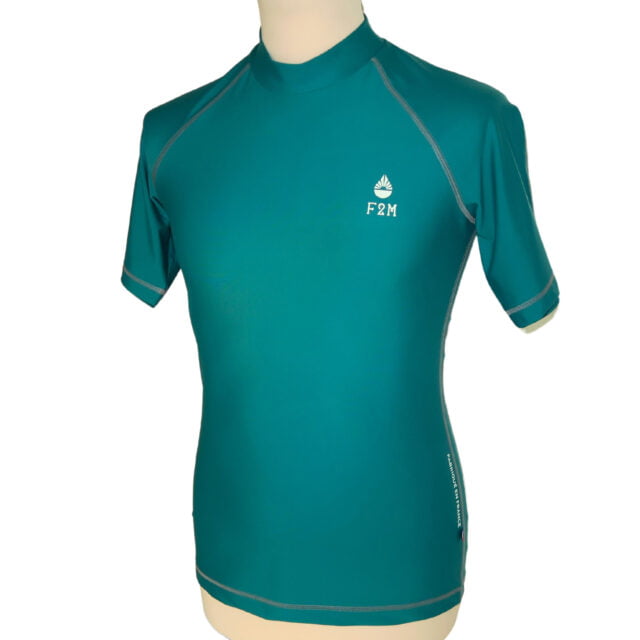 F2M - Rashguard UPF50+ durable manches courtes homme