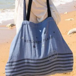 Retour de Plage - Sac cabas de plage