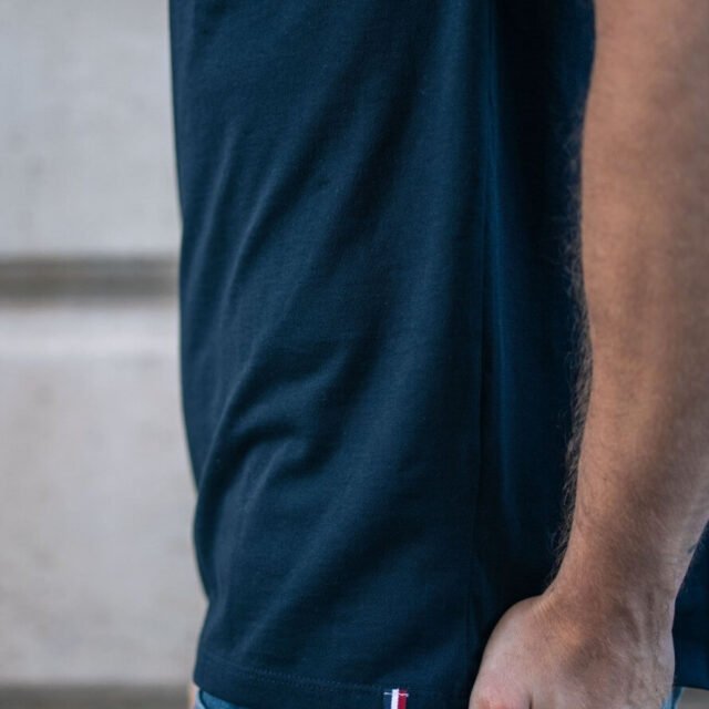 Montlimart - T-SHIRT BLASON BLEU MARINE
