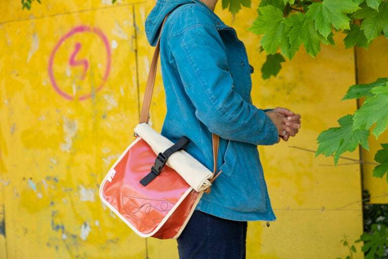 L'Atelier de la Baleine à Bosse - Sac à main - Petite Baleine Rouille