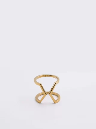esa - Bague Bijou d’oreille Dualité Large Vermeil