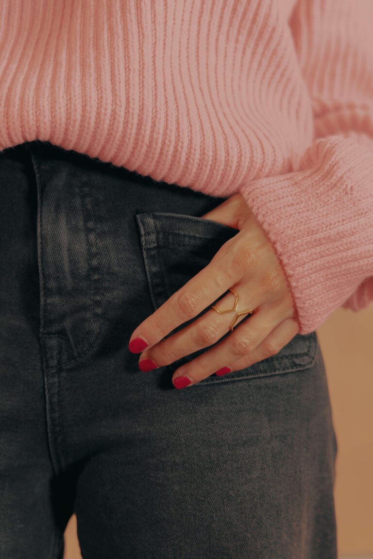 esa - Bague Bijou d'oreille Dualité Large Vermeil Prix de vente