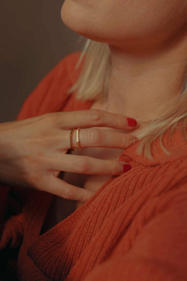 esa - Bague Pendentif Essentiel Vermeil
