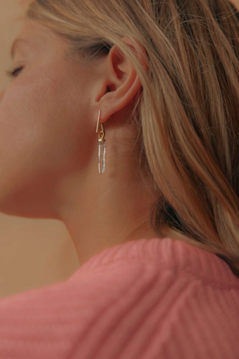 esa - esa - Mono Boucle d'oreille Mouvement Vermeil