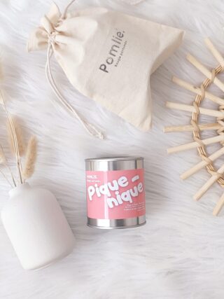 Bougie parfumée Pique-nique par la marque Pomlie. Pomlie. - Bougie parfumée Pique-nique