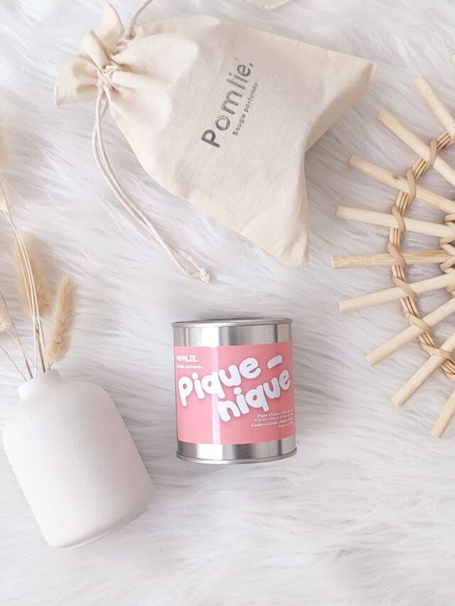 Pomlie. - Bougie parfumée Pique-nique