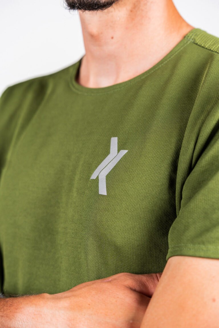 Sensus - T-shirt Homme Sensus AERA Kaki 1.63 kgCo2eq - Made in France et recyclé