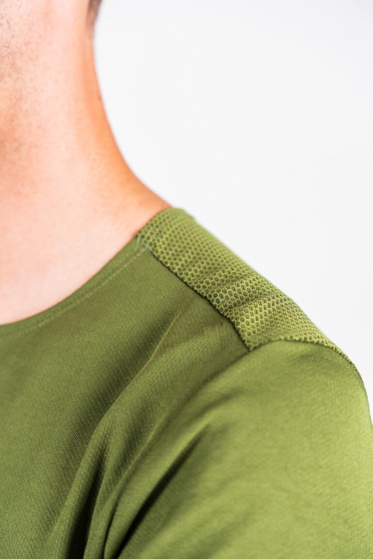 Sensus - T-shirt Homme Sensus AERA Kaki 1.63 kgCo2eq - Made in France et recyclé