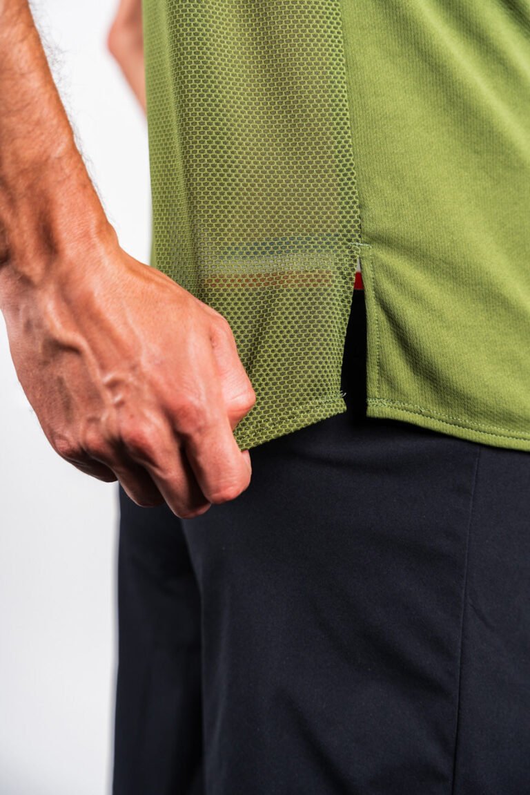 Sensus - T-shirt Homme Sensus AERA Kaki 1.63 kgCo2eq - Made in France et recyclé