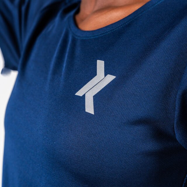 Sensus - T-shirt Femme Sensus AERA Bleu 1.35 kgCo2eq - Made in France et recyclé (En précommande)