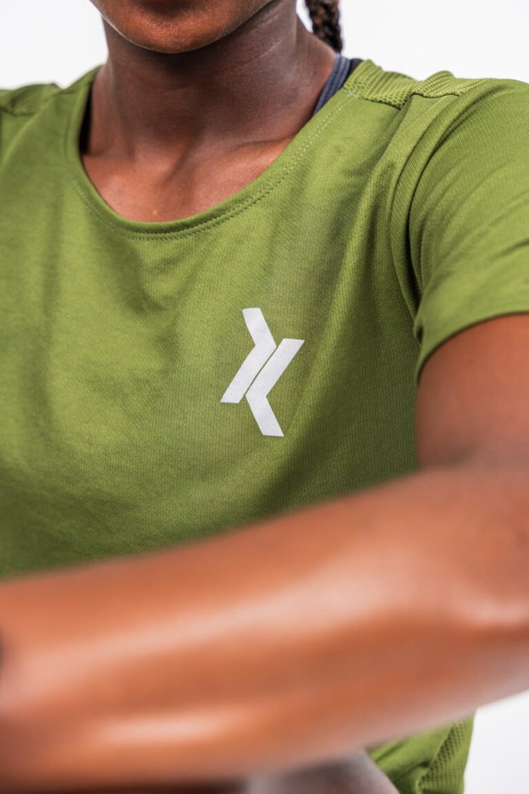 Sensus - T-shirt Femme Sensus AERA Kaki 1.35 kgCo2eq - Made in France et recyclé (En précommande)