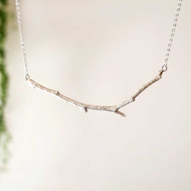 Désirée Schmidt Paris - Collier branche en argent 925 collection Eda