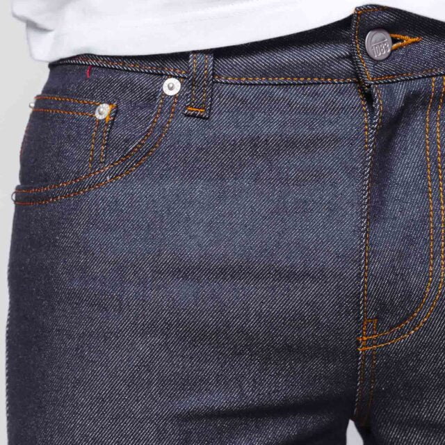 1083 - JEANS AJUSTE 103N  100 % coton bio bleu