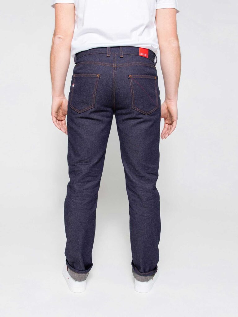 1083 - JEANS LAINE AJUSTE 103N superdenim indigo brut Homme