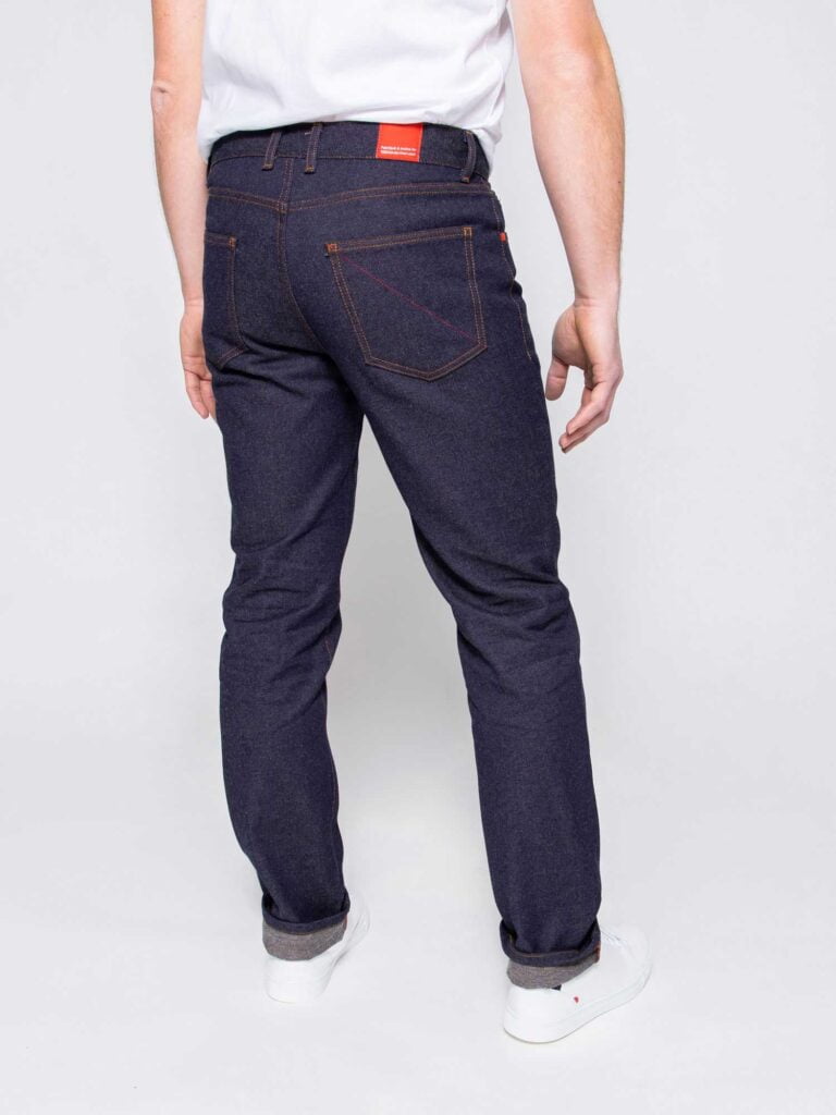 1083 - JEANS LAINE AJUSTE 103N superdenim indigo brut Homme