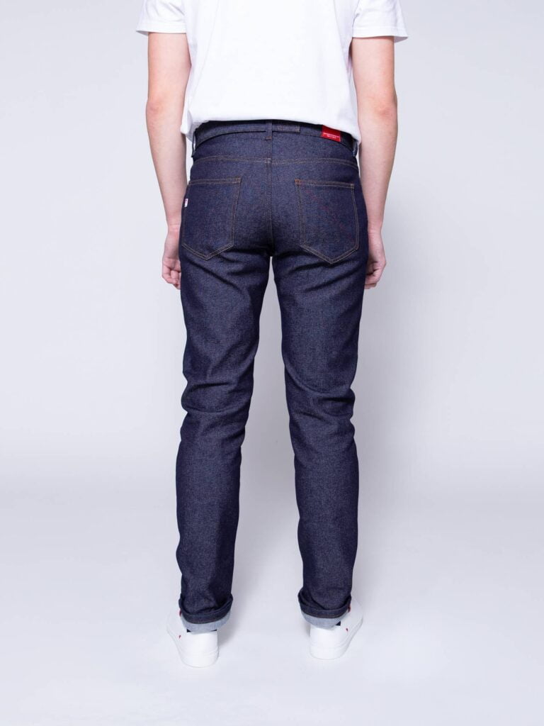 1083 - JEANS VELOTAF AJUSTE 112N RACER coton bio superdenim flex indigo brut