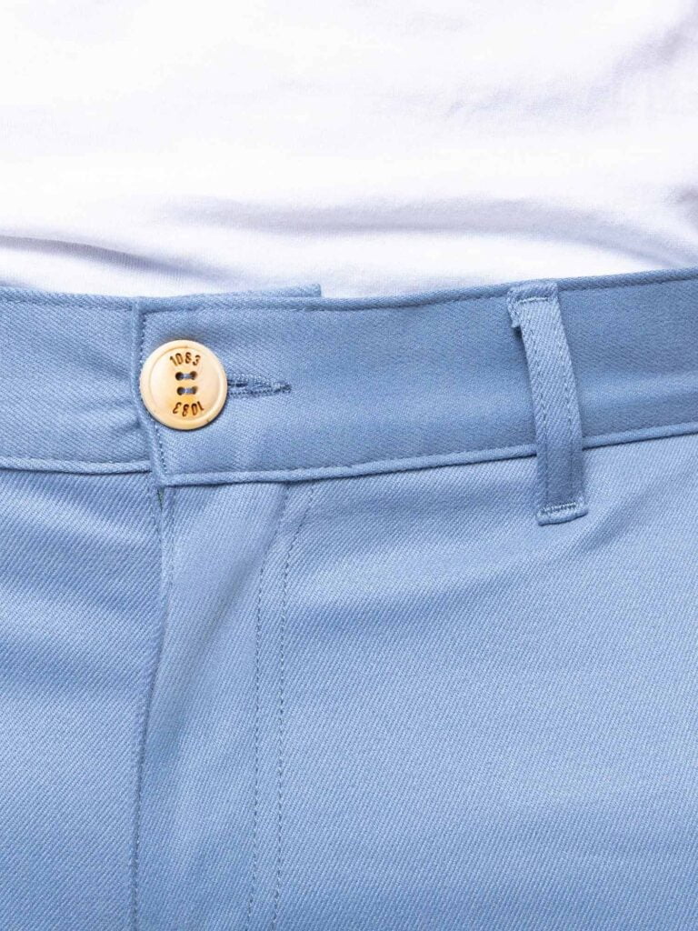 1083 - CHINO AJUSTE 163N coton bio filidenim flex uni bleu horizon Homme