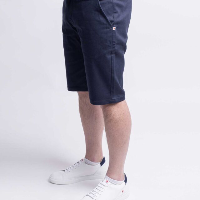 1083 - BERMUDA CHINO AJUSTE 169N coton bio filidenim flex uni bleu marine