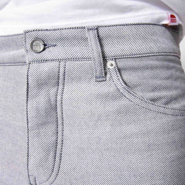 1083 - BERMUDA DROIT 171N coton bio denimoriginal bleu inverse Homme