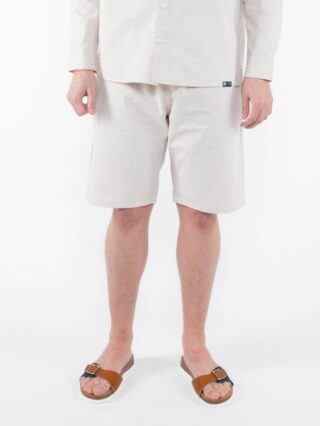Joggshort ample 172n blanc des vosges par la marque 1083 1083 - Joggshort ample 172n blanc des vosges