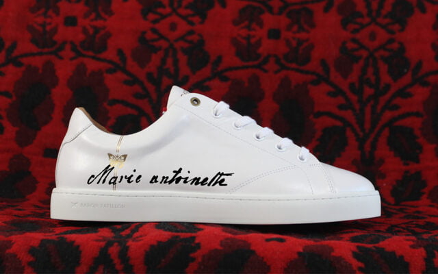 Baron Papillon - Sneaker Baron Papillon Basse Marie-Antoinette Signature