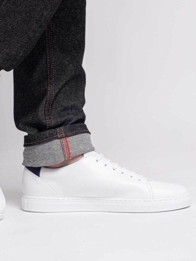 1083 - JEANS SLIM 204H noir brut coton bio superdenim flex