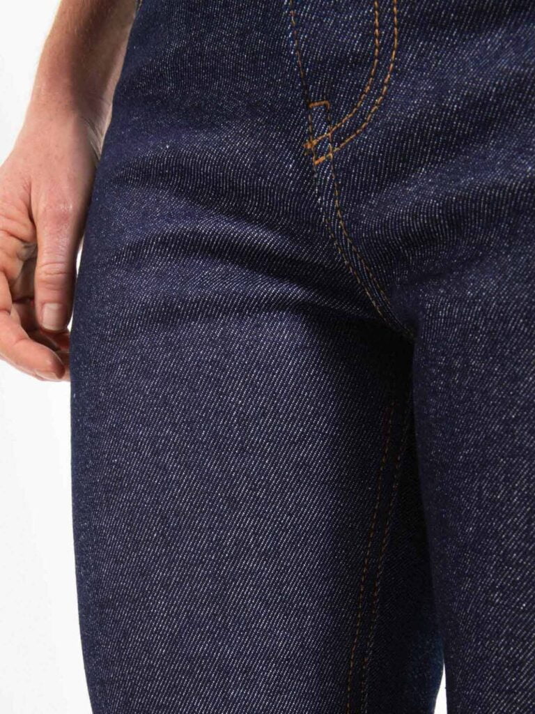 1083 - JEANS GRANDE TAILLE 205N AJUSTE athletique coton bio superdenim flex indigo brut
