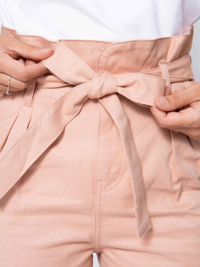 1083 - PANTALON NOUE CAROTTE 209H coton bio uni antique