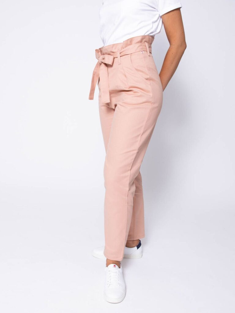 1083 - PANTALON NOUE CAROTTE 209H coton bio uni antique
