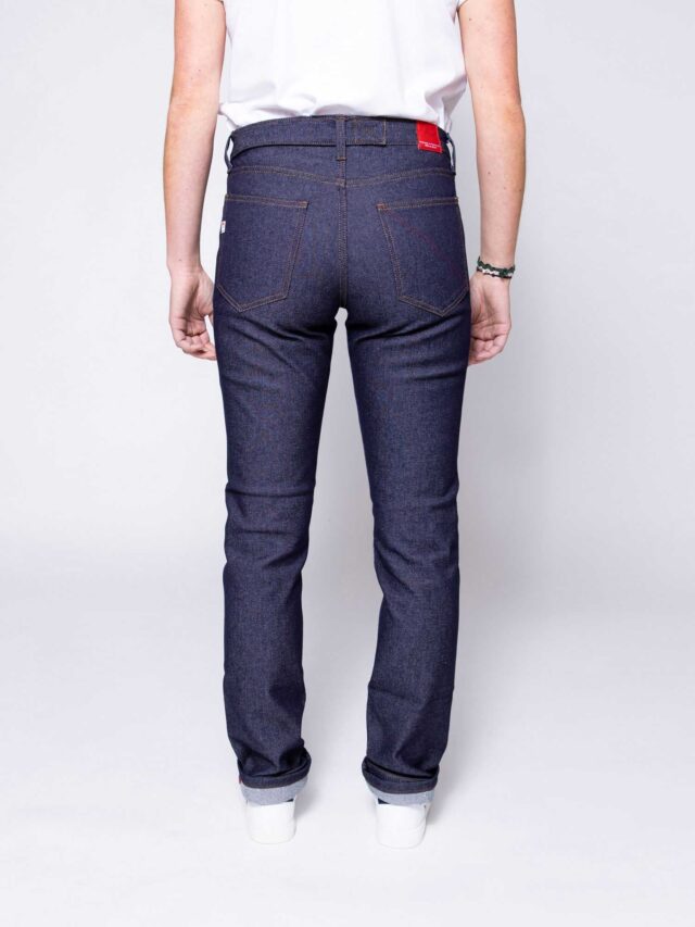 1083 - JEANS VELOTAF AJUSTE 212N RACER coton bio superdenim flex indigo brut