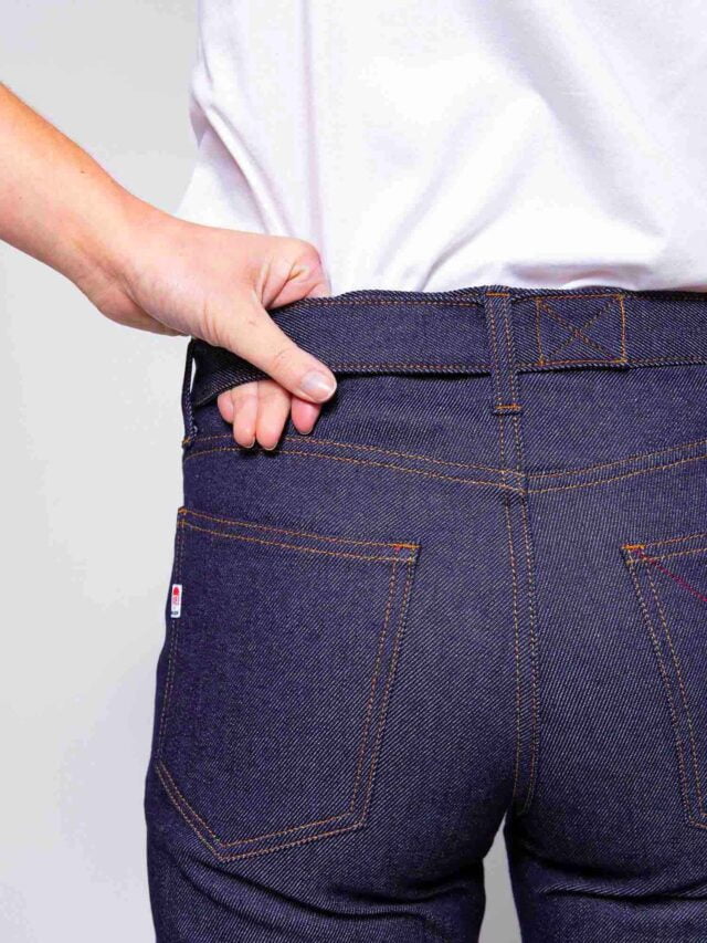 1083 - JEANS VELOTAF AJUSTE 212N RACER coton bio superdenim flex indigo brut