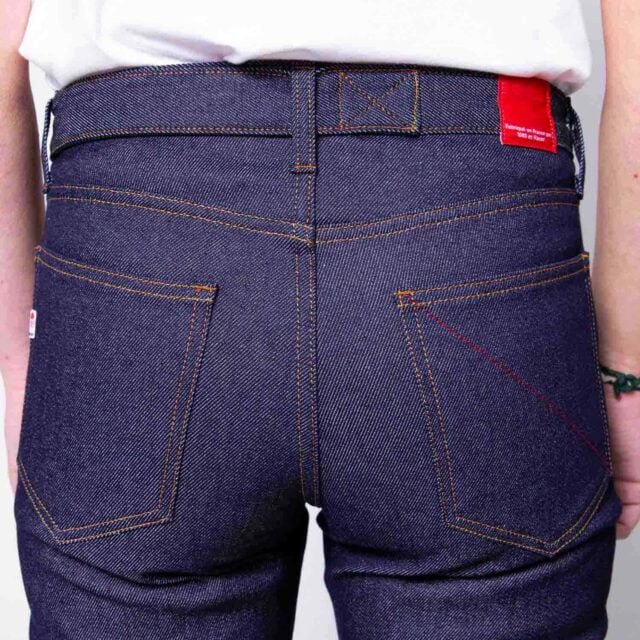 1083 - JEANS VELOTAF AJUSTE 212N RACER coton bio superdenim flex indigo brut