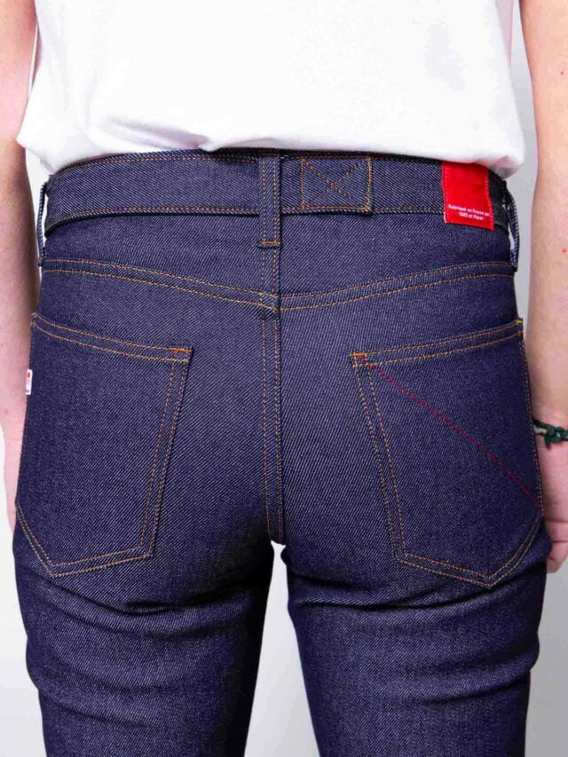 1083 - JEANS VELOTAF AJUSTE 212N RACER coton bio superdenim flex indigo brut