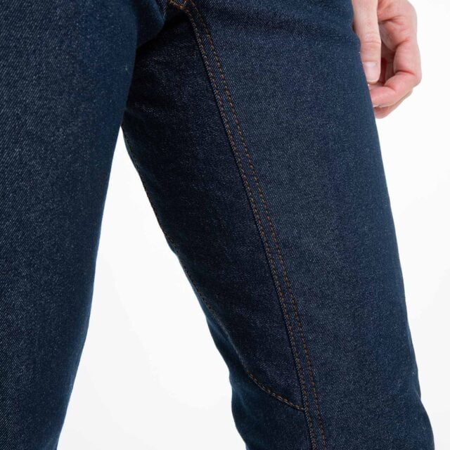 1083 - JEANS SLIM 220H FUSELE ESCALADE coton bio filidenim flex bleu Femme