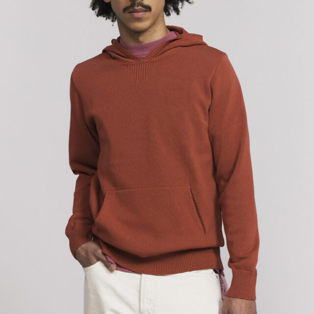 Pull Sevan capuche terracotta