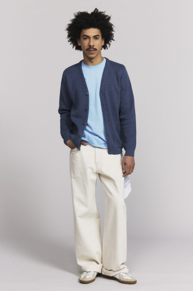 Gilet Youri Printemps indigo