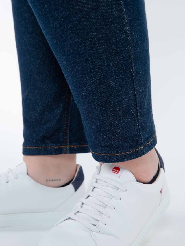 1083 - JEANS O' 244N SLIM coton bio filidenim flex bleu