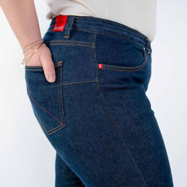1083 - JEANS O' 244N SLIM coton bio filidenim flex bleu