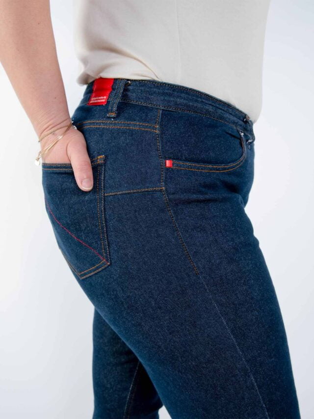 1083 - JEANS O' 244N SLIM coton bio filidenim flex bleu