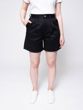 Short pince 278h large taille haute par la marque 1083 1083 - Short pince 278h large taille haute