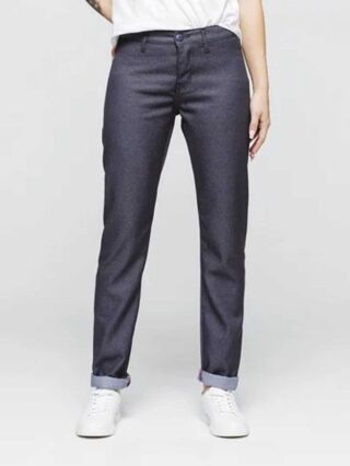 1083 - JEANS AJUSTE 283N INFINI recycle superdenim bleu Femme